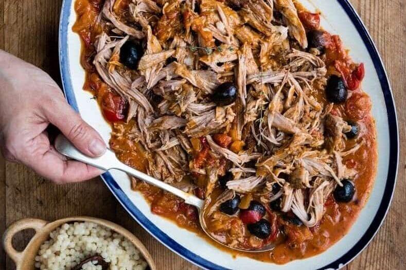 Greek Slow Cooker Lamb Shoulder (Ultra Tender!)