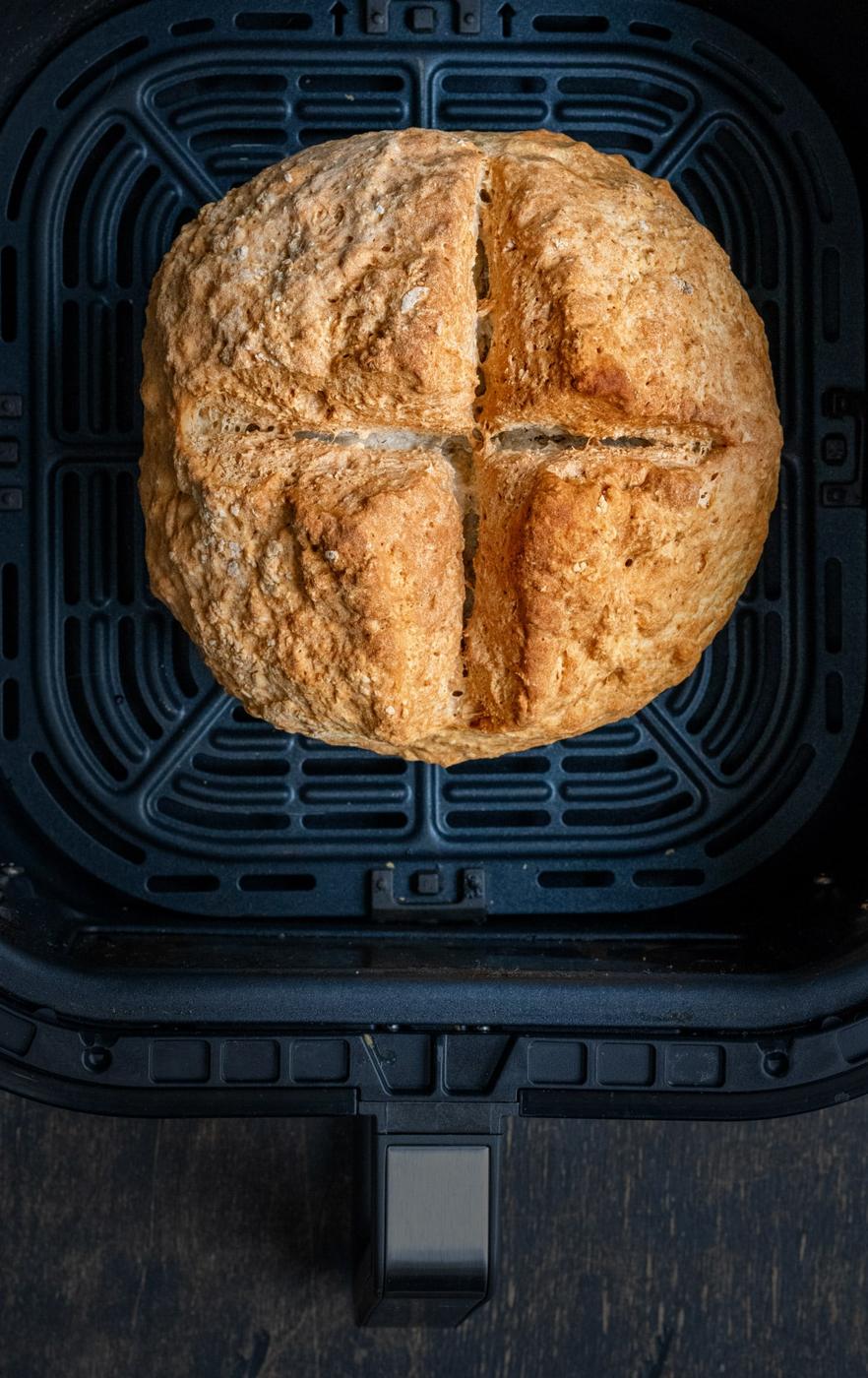 Air fryer three ingredient bread