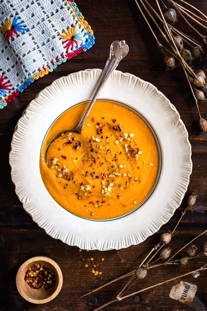 African Sweet Potato Soup