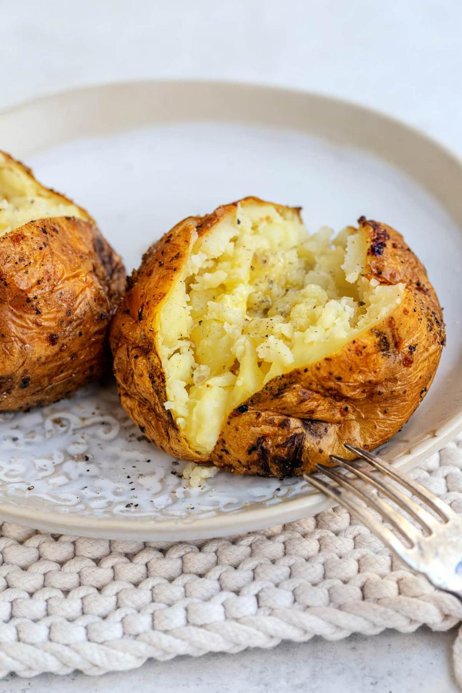 Air Fryer Baked Potatoes