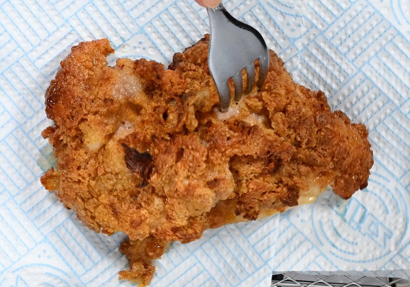 crispy fried buttermilk chicken thigh