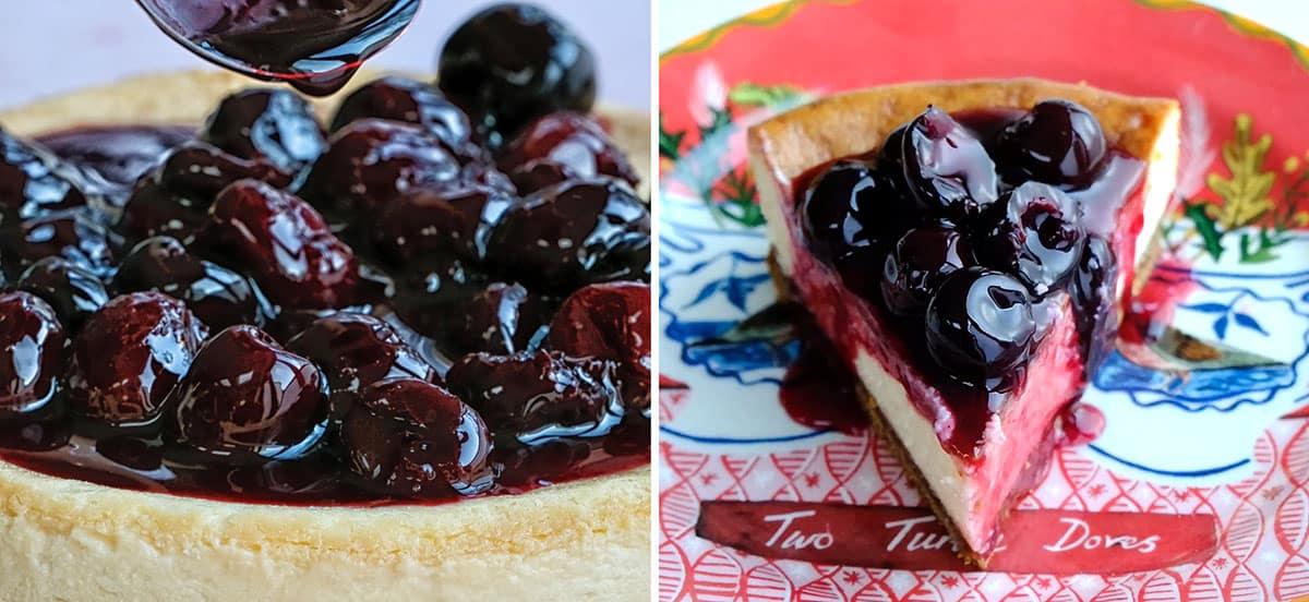 cheese cake collage