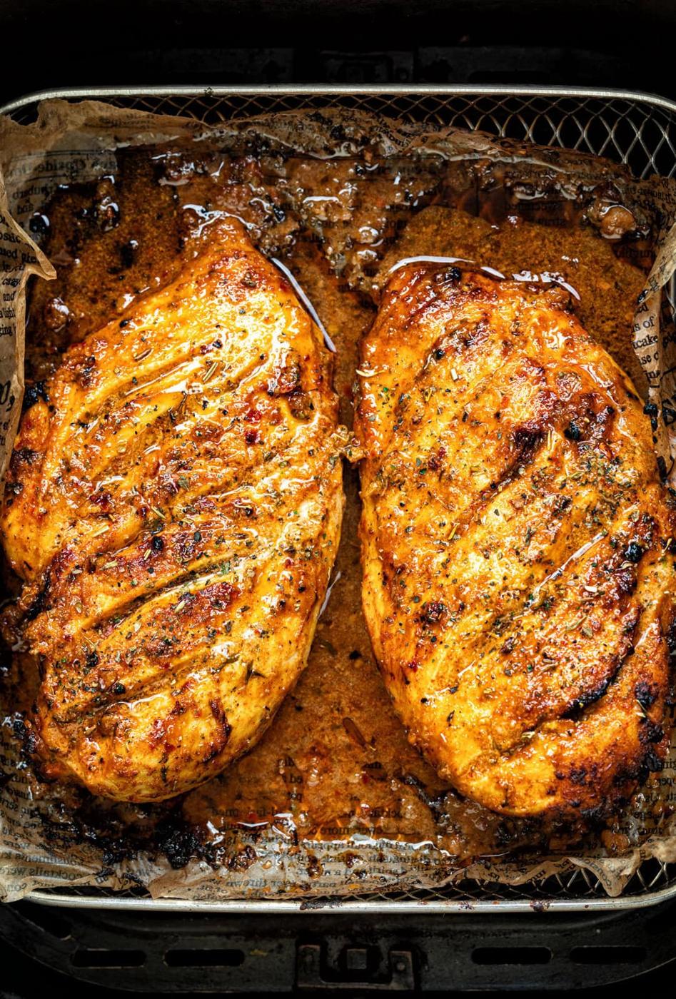 Air Fryer Chicken Breast (Juicy and Tender!)