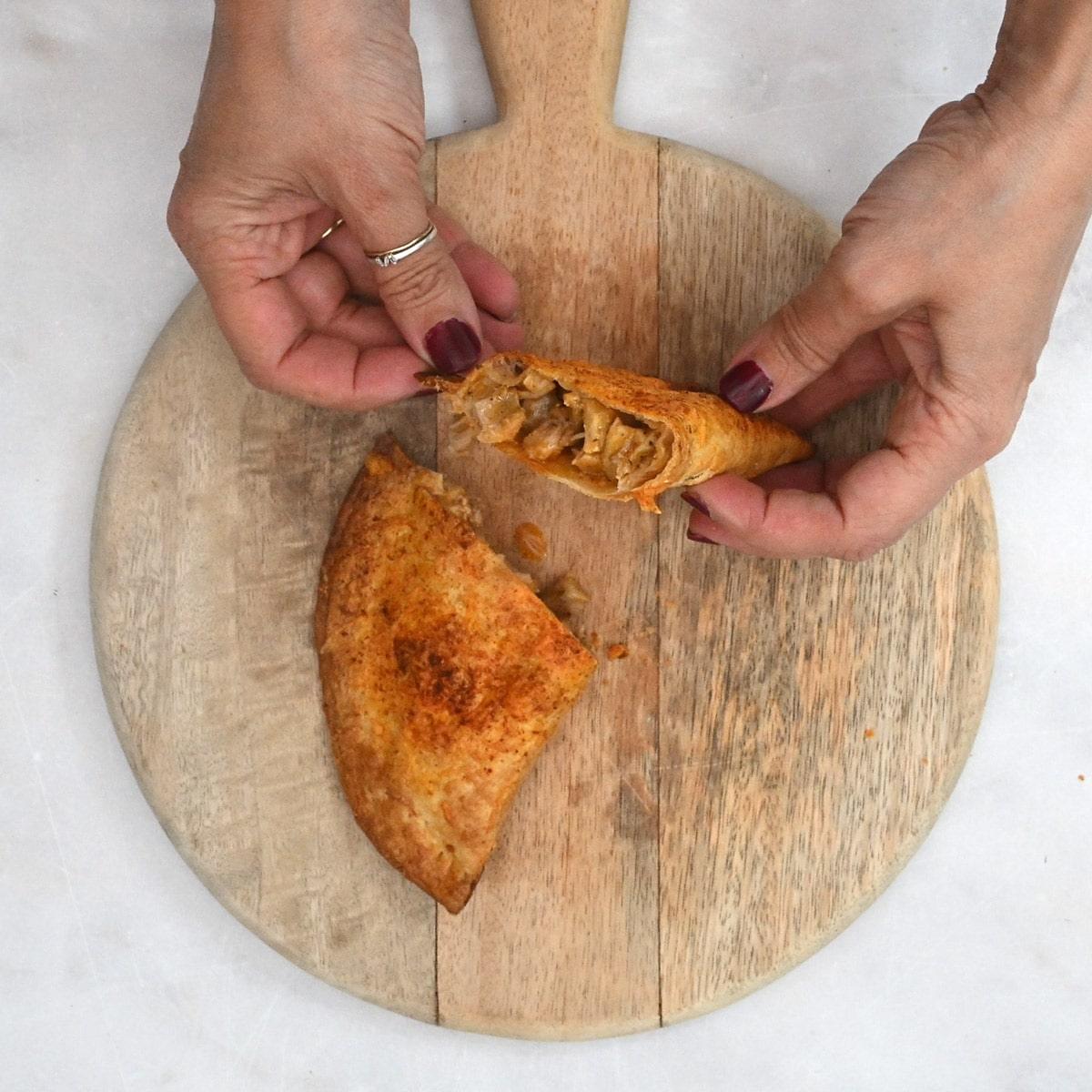 Air Fryer Taco Bell Crispanada copy cat