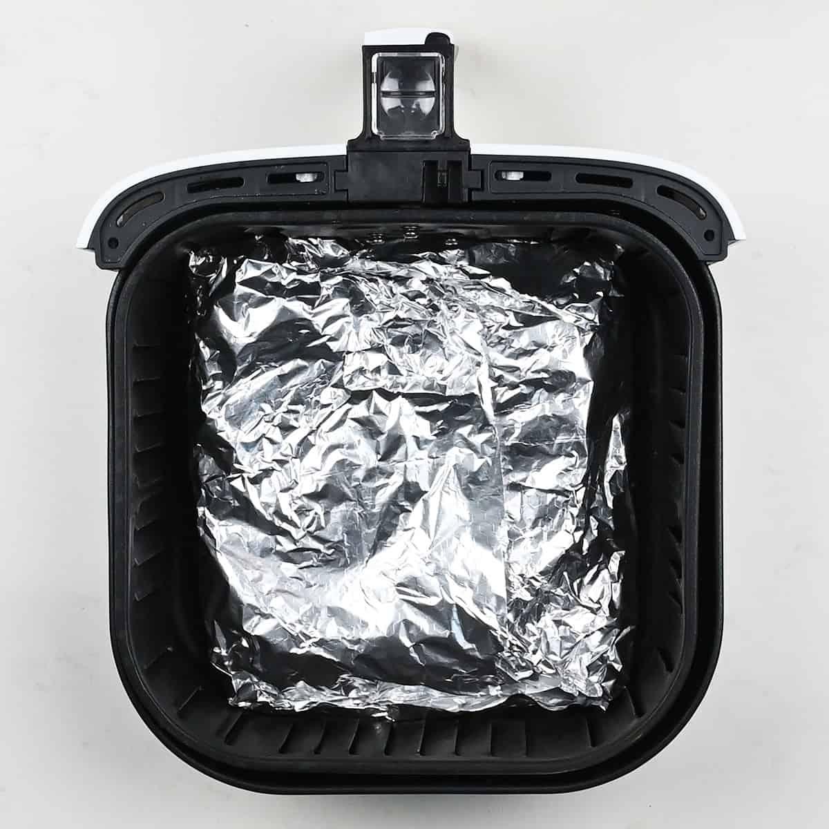 Wrapped corned beef brisket in an air fryer