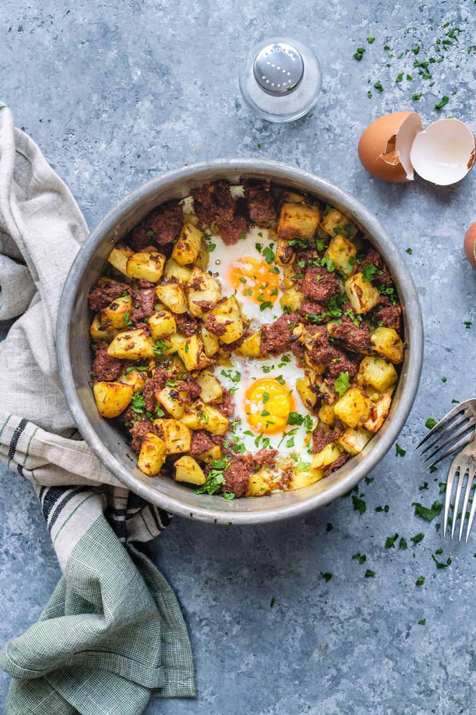 Air Fryer Corned Beef Hash