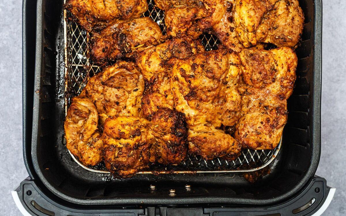air fryer Greek chicken