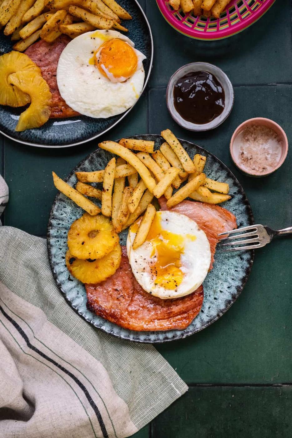 Air Fryer Ham Steak (Gammon Steak)