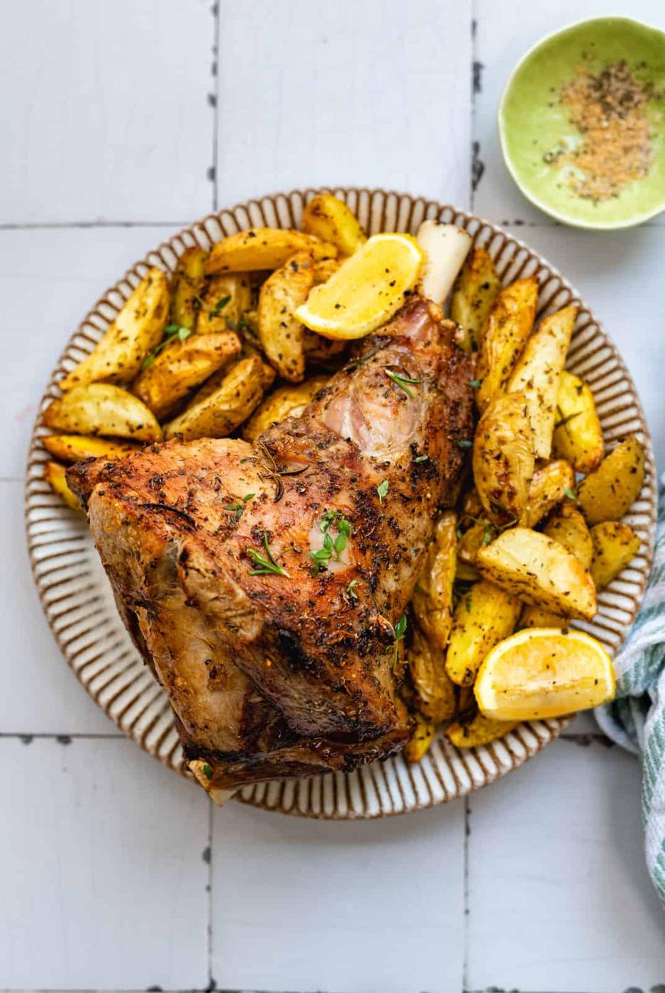 Air Fryer Roast Lamb