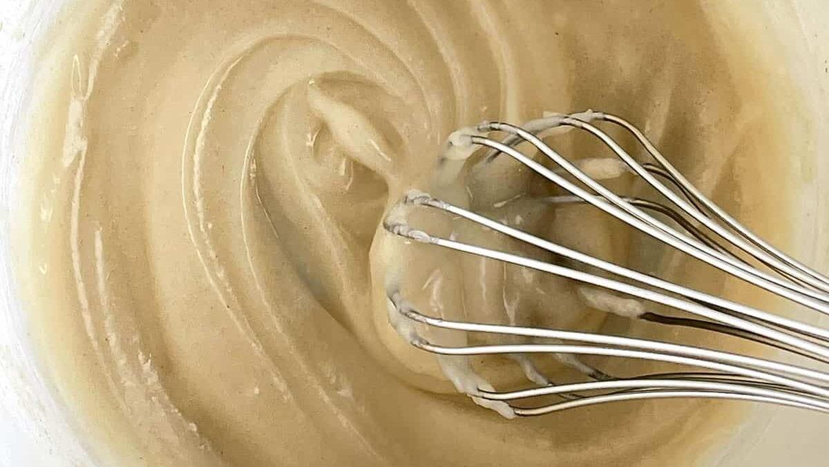 Tangzhong water roux in a pan