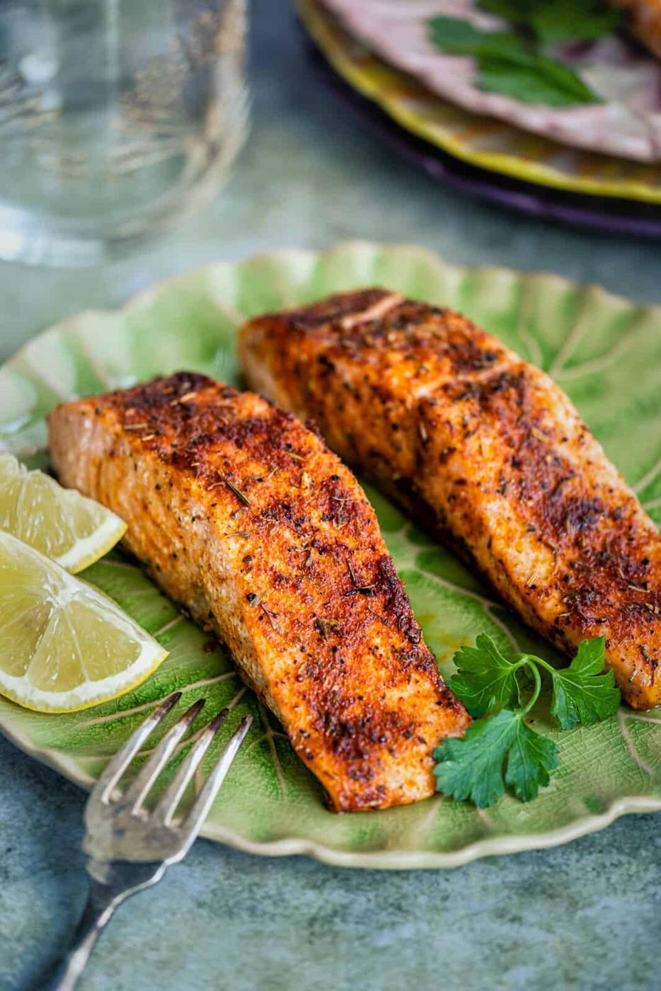 Air Fryer Salmon