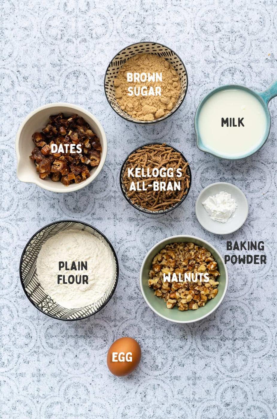 All-bran loaf ingredients
