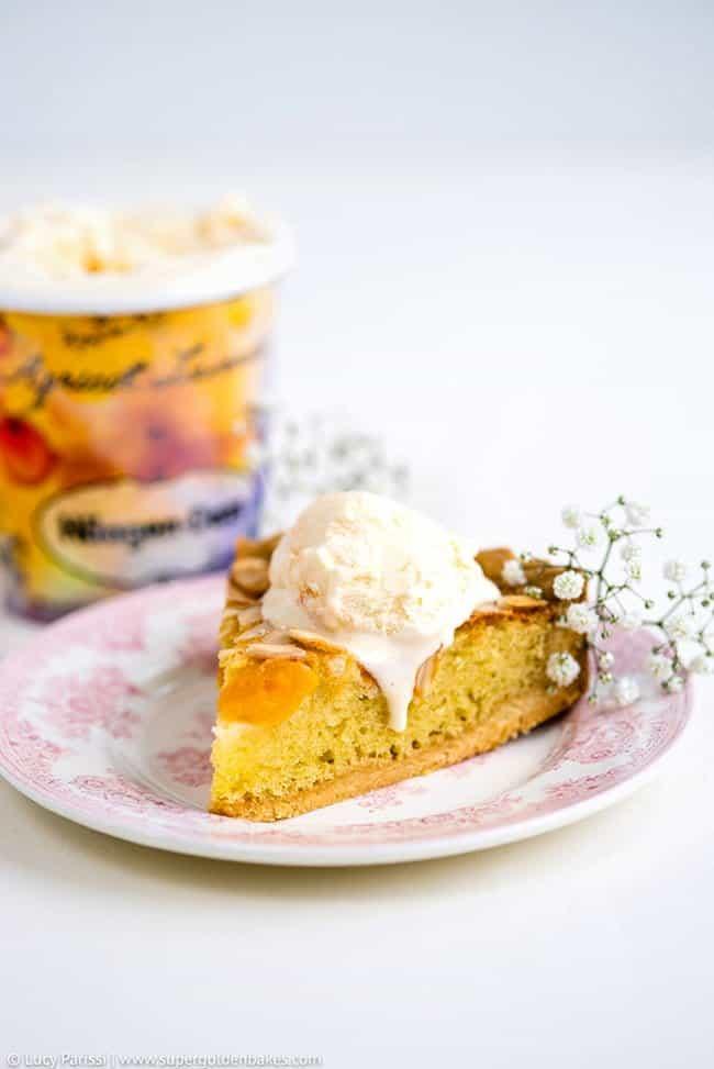 Apricot, Almond and Ricotta Tart
