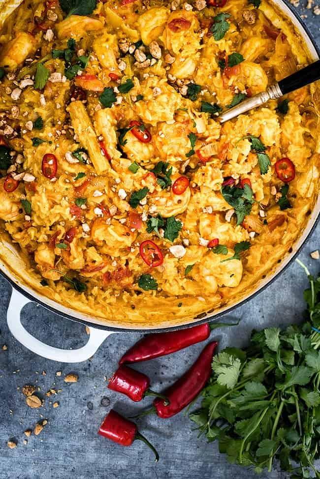 Spicy One-pot Prawn Curry