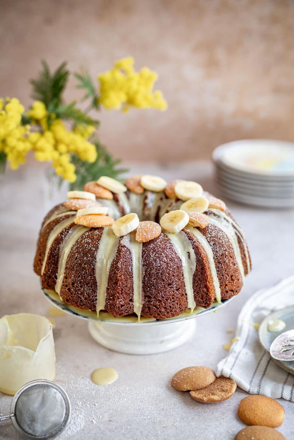 Banana Pudding Bundt Cake