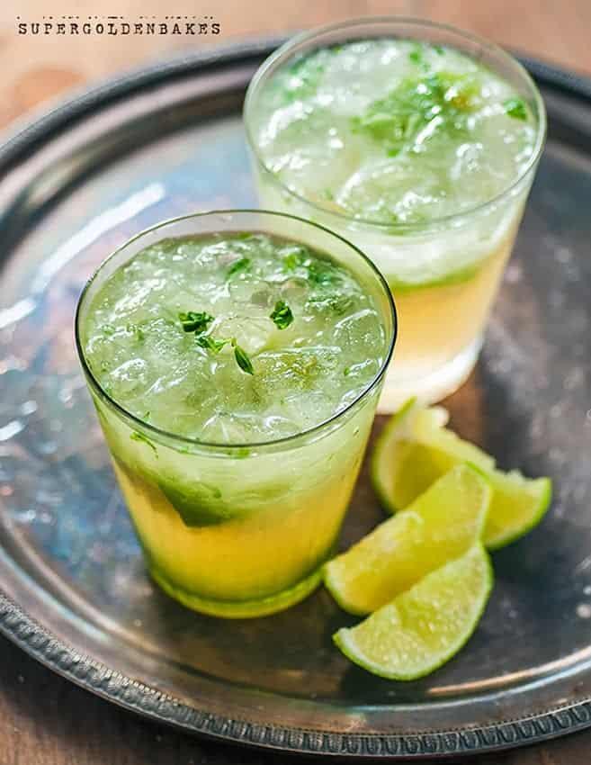 Lychee Basil Mojito