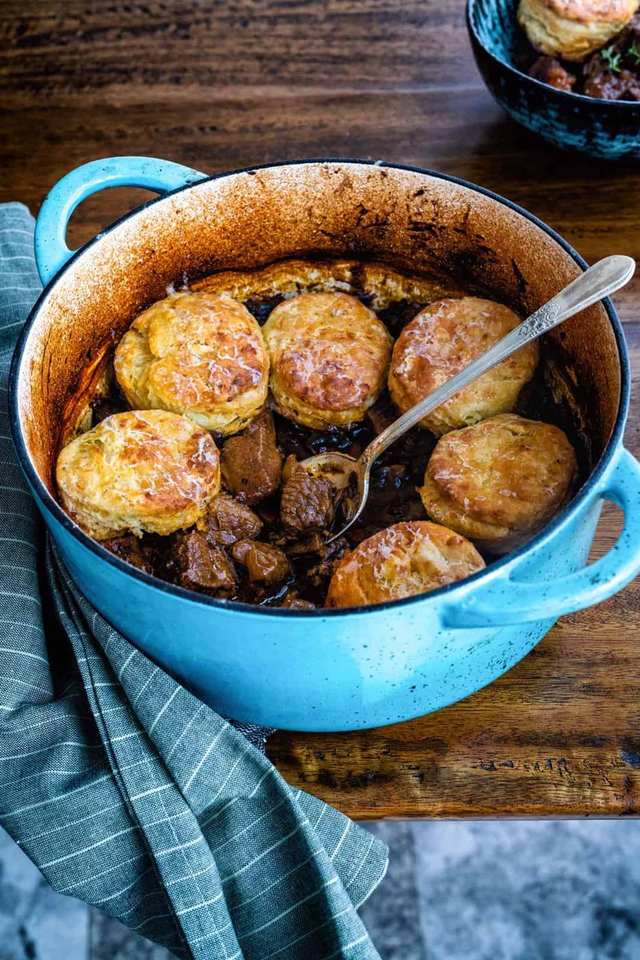 Hearty Beef Cobbler