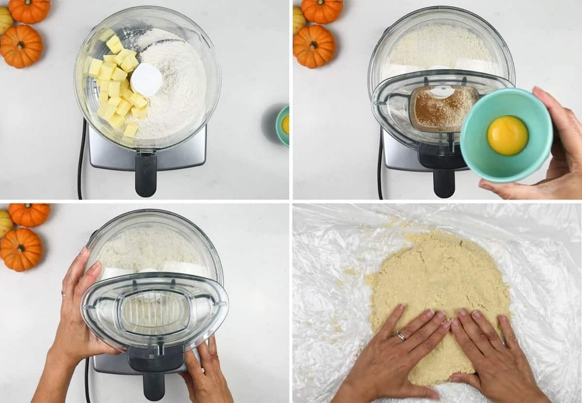 Making shortcrust pastry from scratch