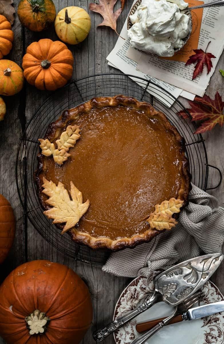 Pumpkin Pie From Scratch