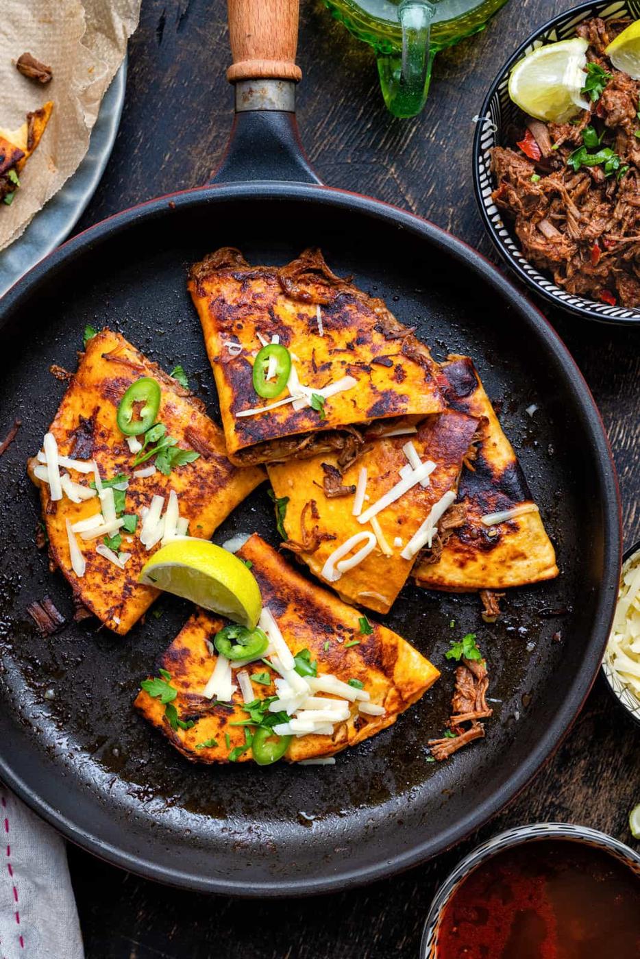 Slow Cooker Birria Tacos