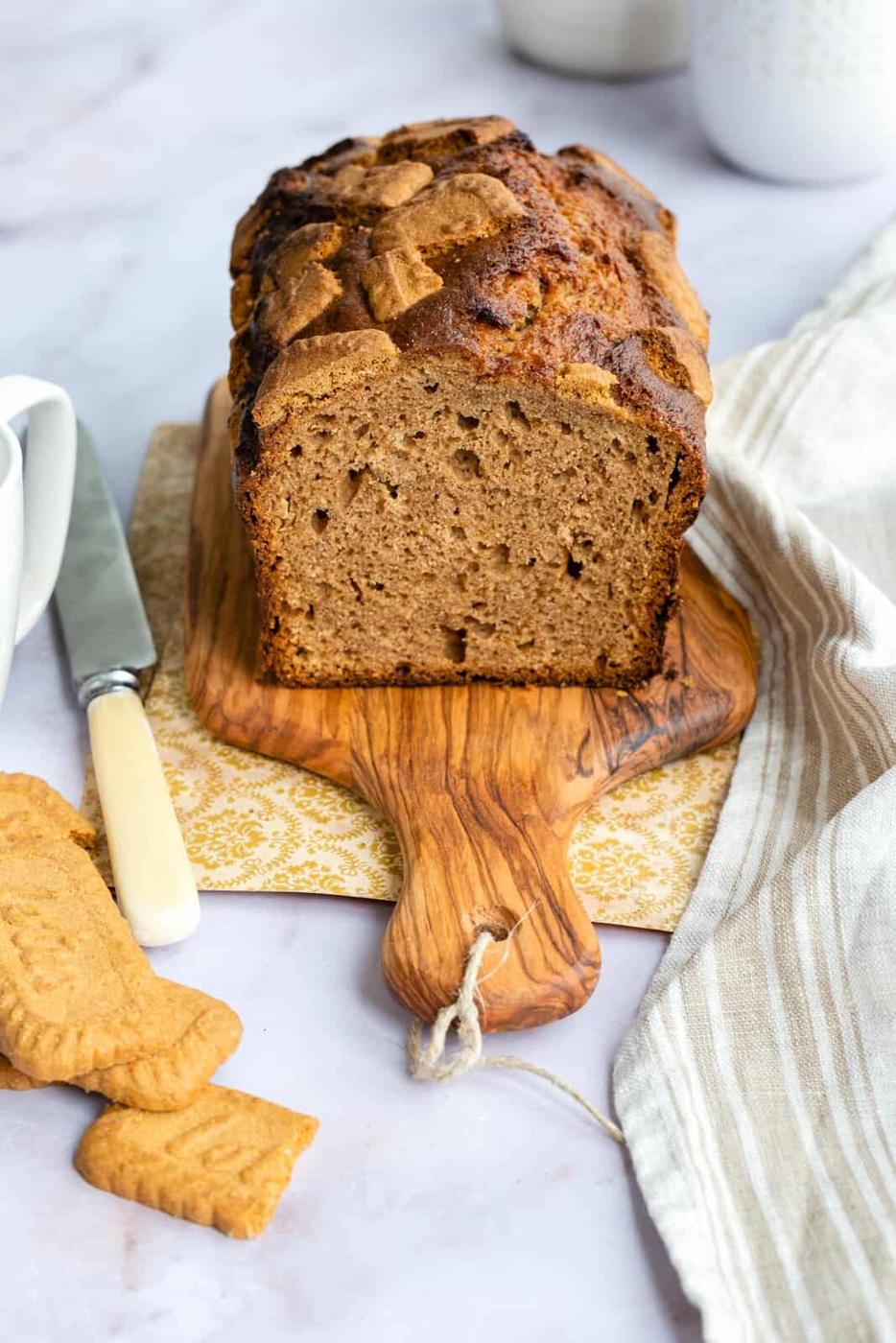 Biscoff Banana Bread