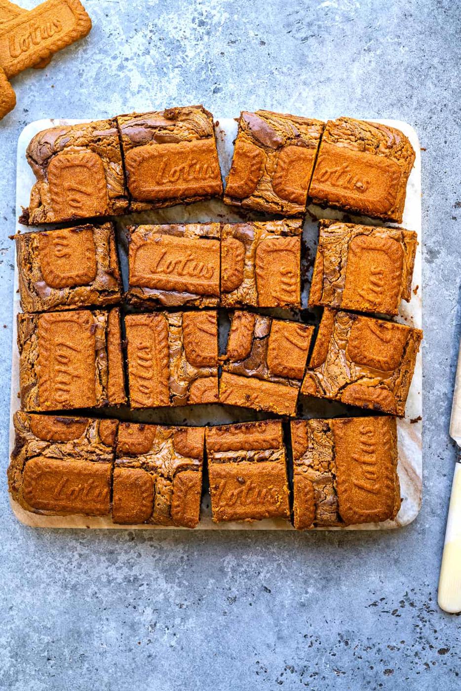 Best Lotus Biscoff Brownies