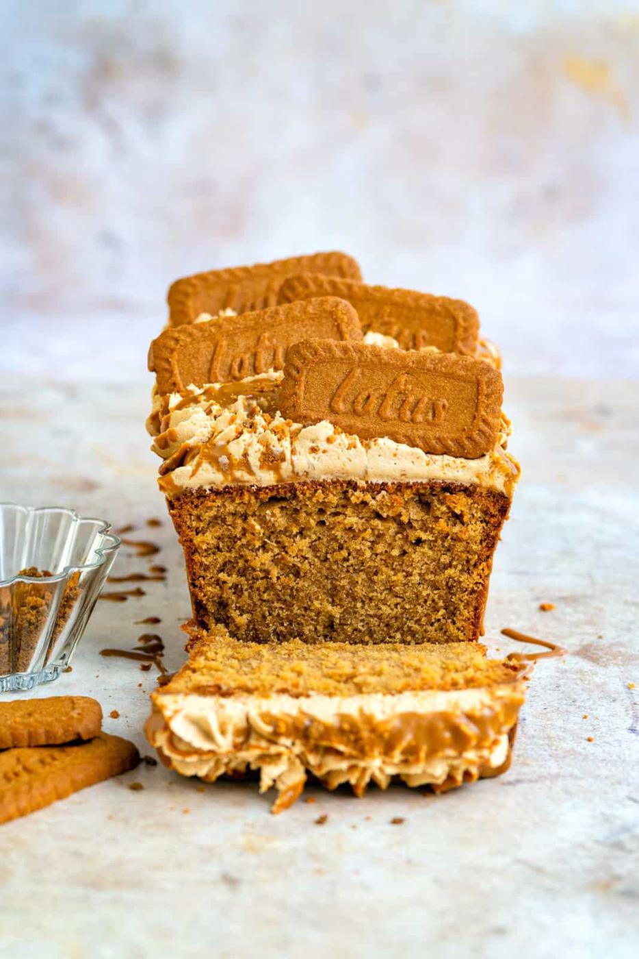 Biscoff Loaf Cake