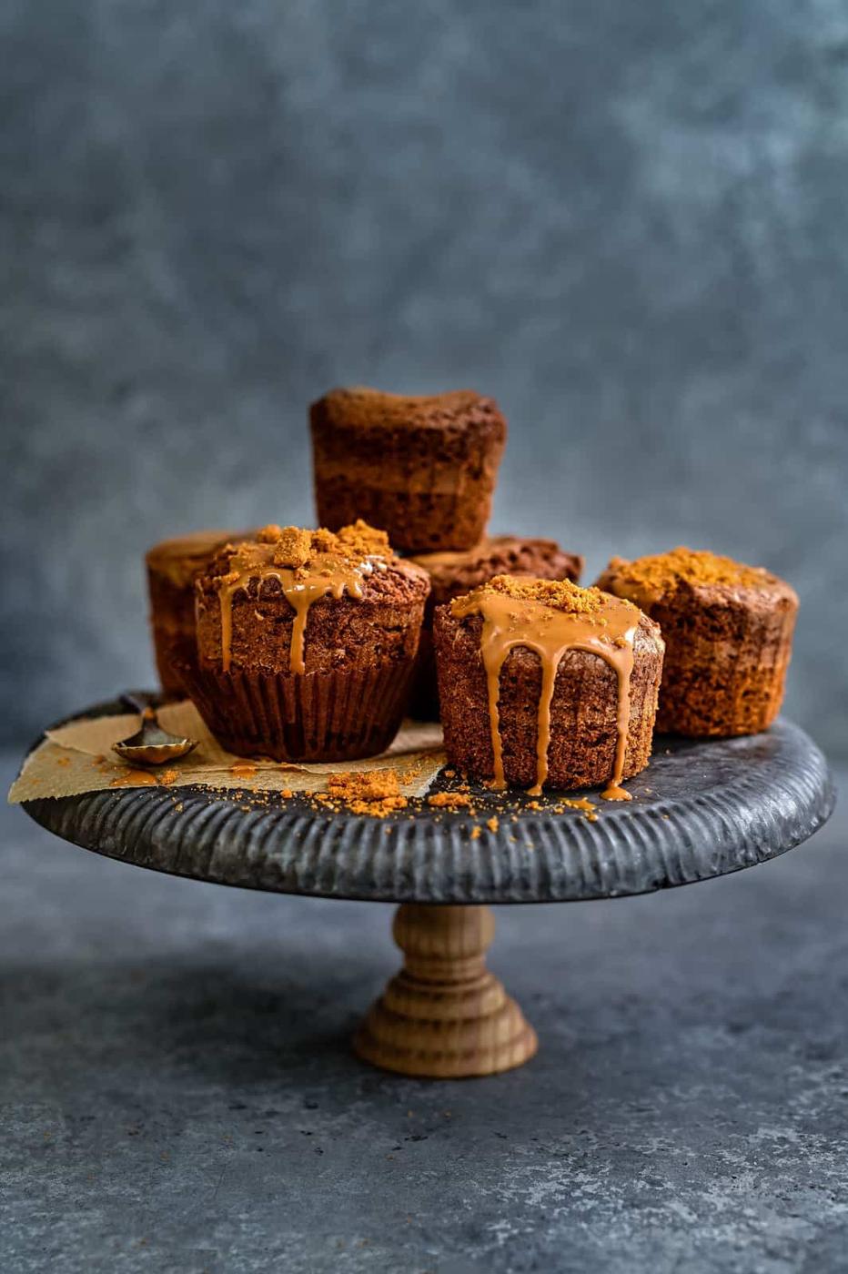 Super Easy Biscoff Muffins!