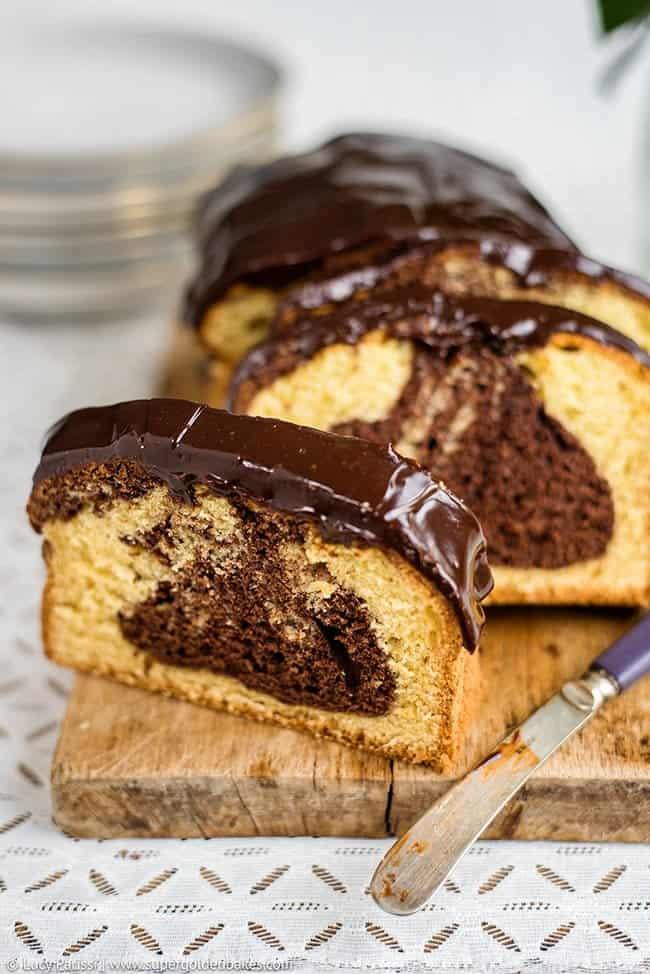 Chocolate Orange Marble Cake