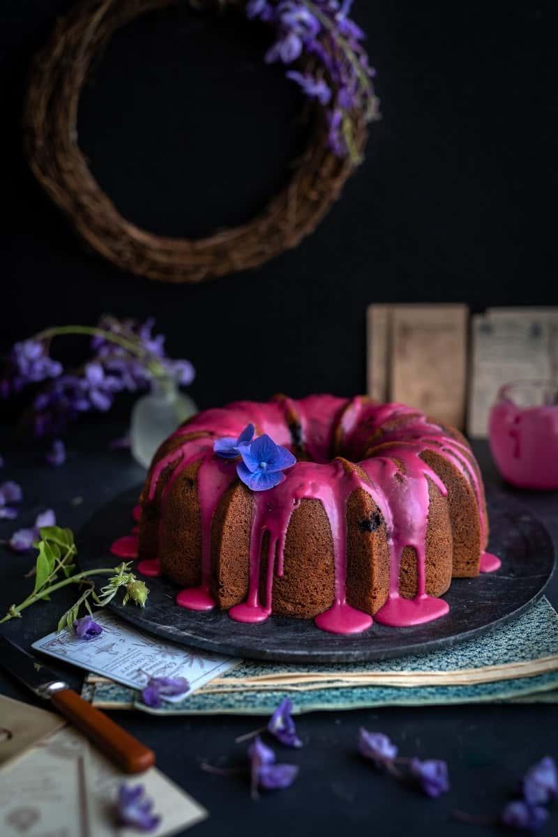 Blueberry Pound Cake