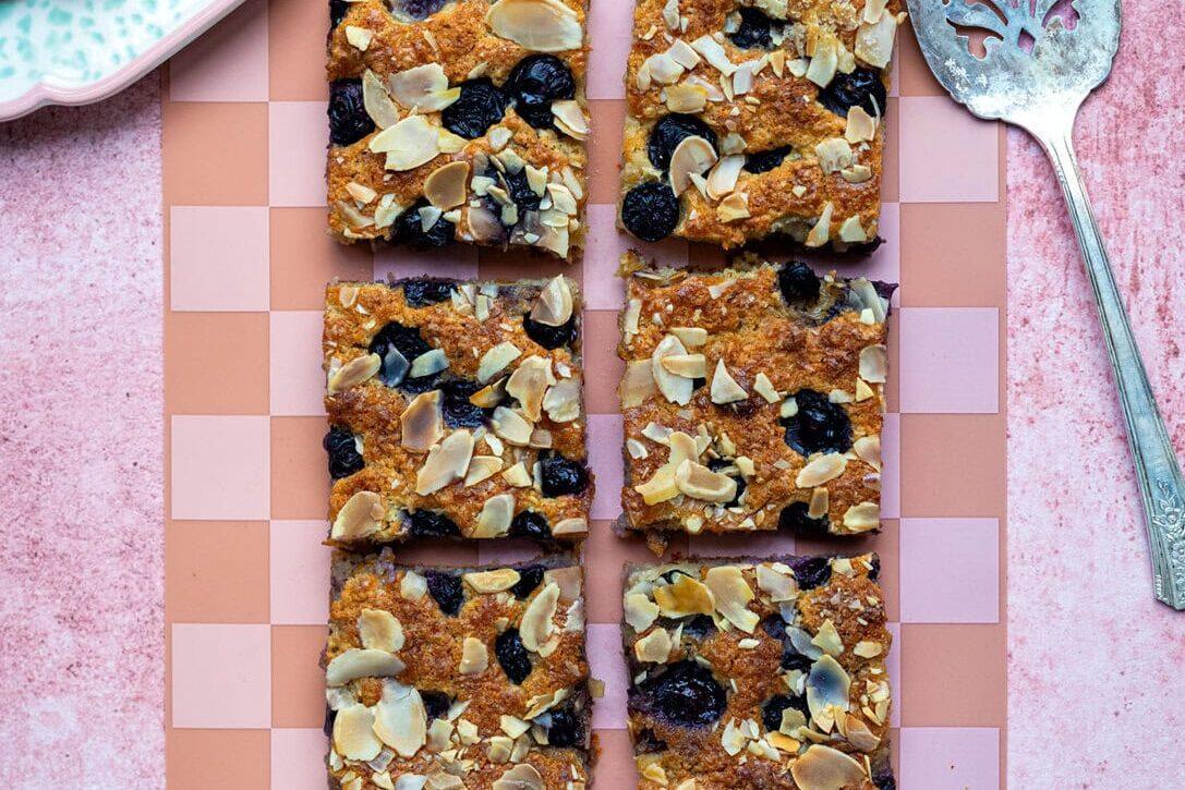 Blueberry Cottage Cheese Breakfast Bake