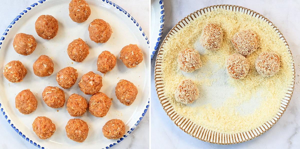 butter chicken meatballs