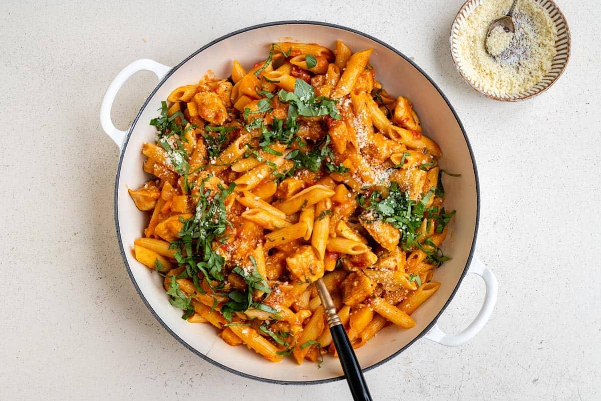 One-Pot Creamy Cajun Chicken Pasta