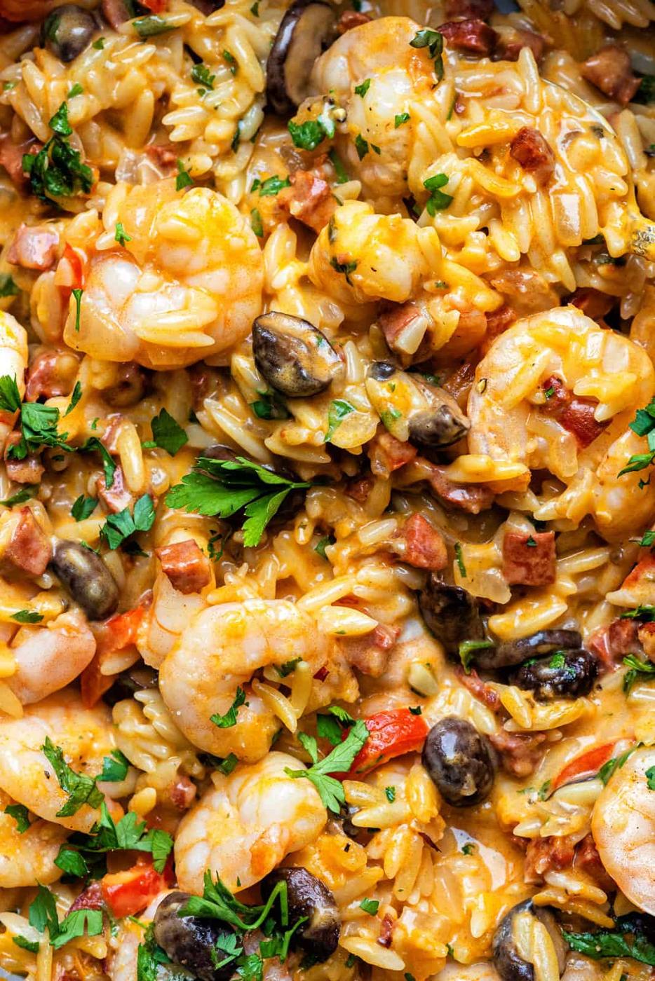 Creamy Cajun Shrimp Pasta