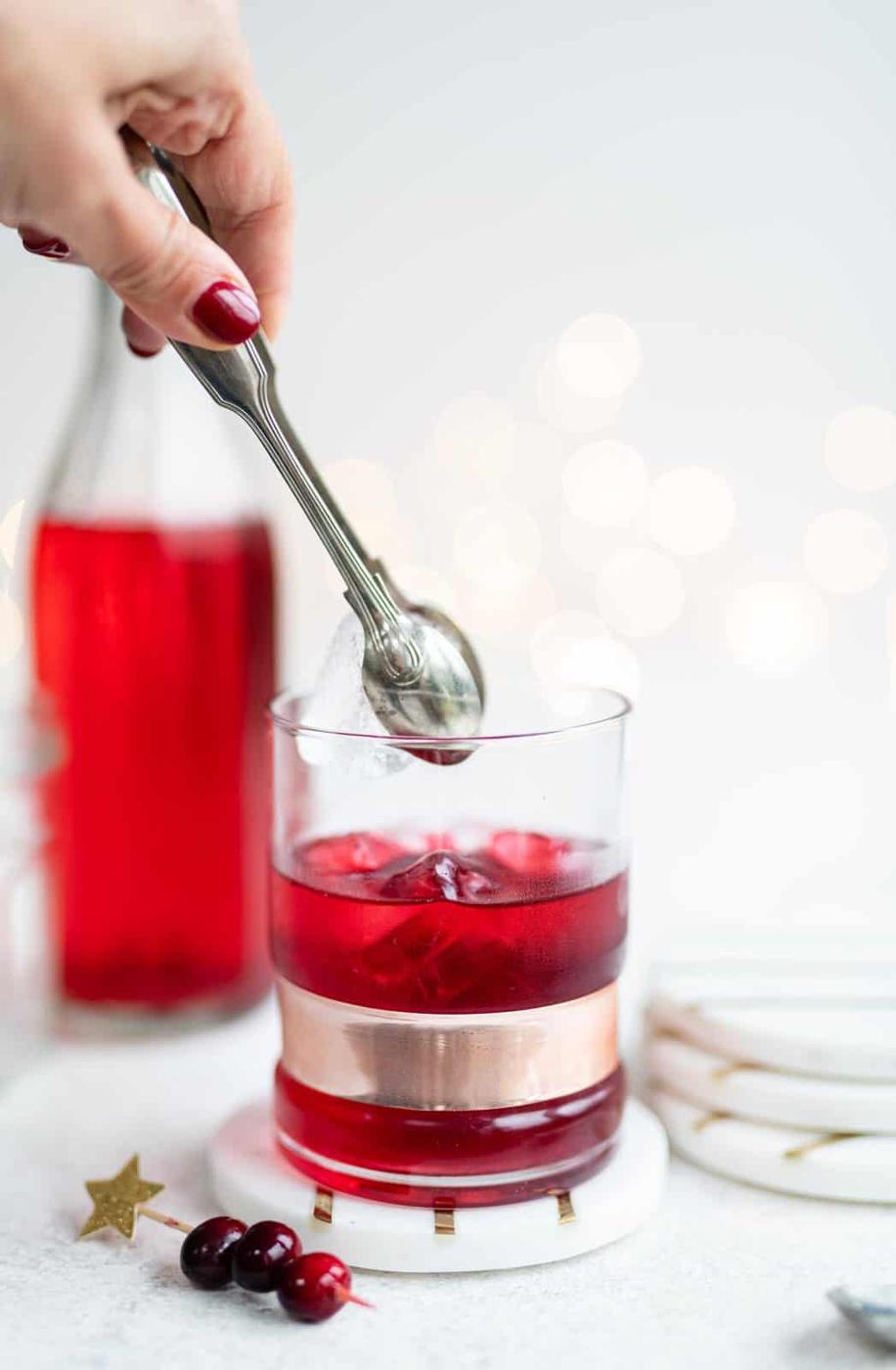 Cape Cod Drink (Vodka Cranberry) with Cranberry Infused Vodka