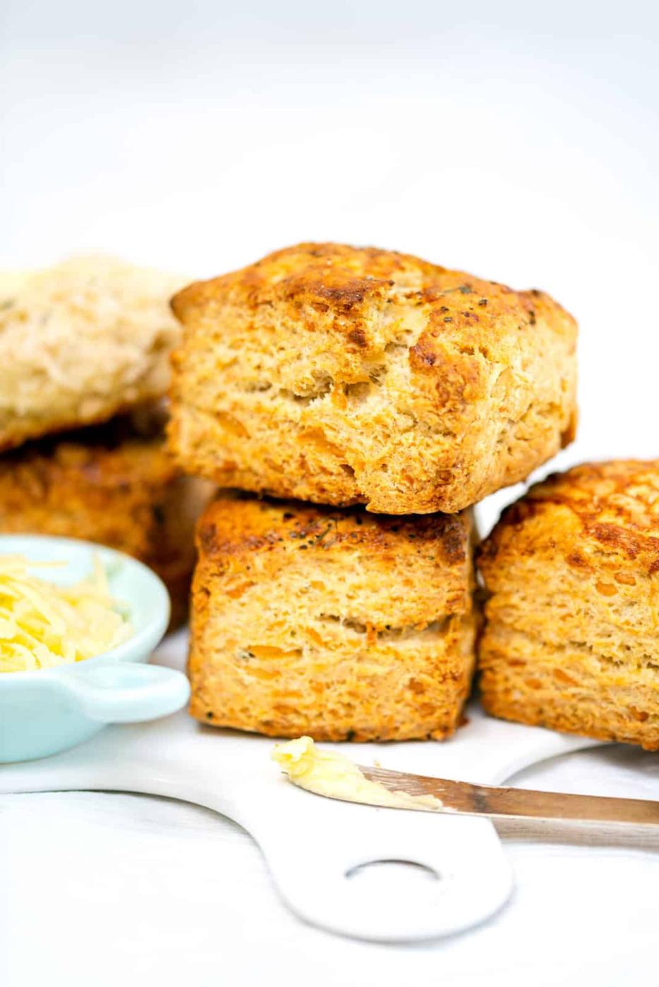 Sourdough Cheese Scones | Sourdough Biscuits