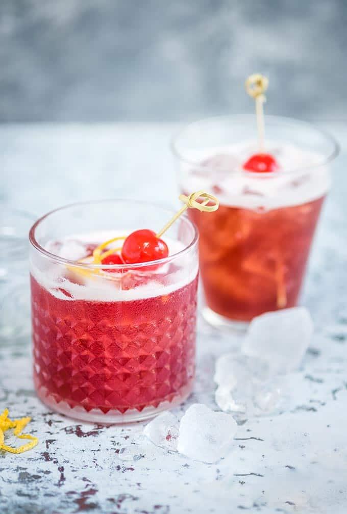 Cherry Bomb cocktail