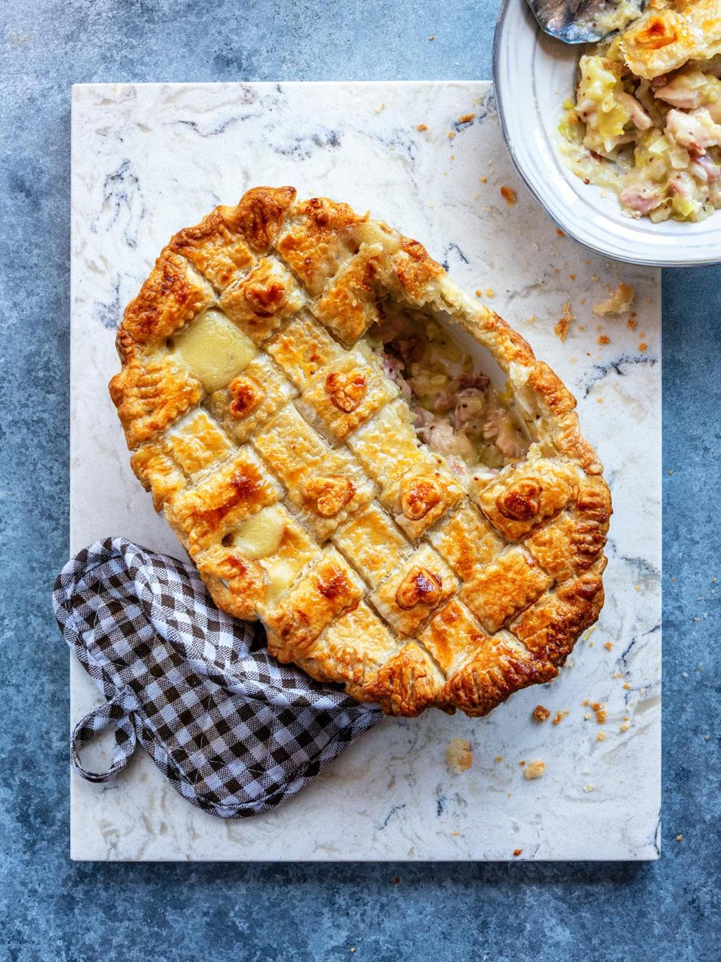 Chicken and Leek Pie