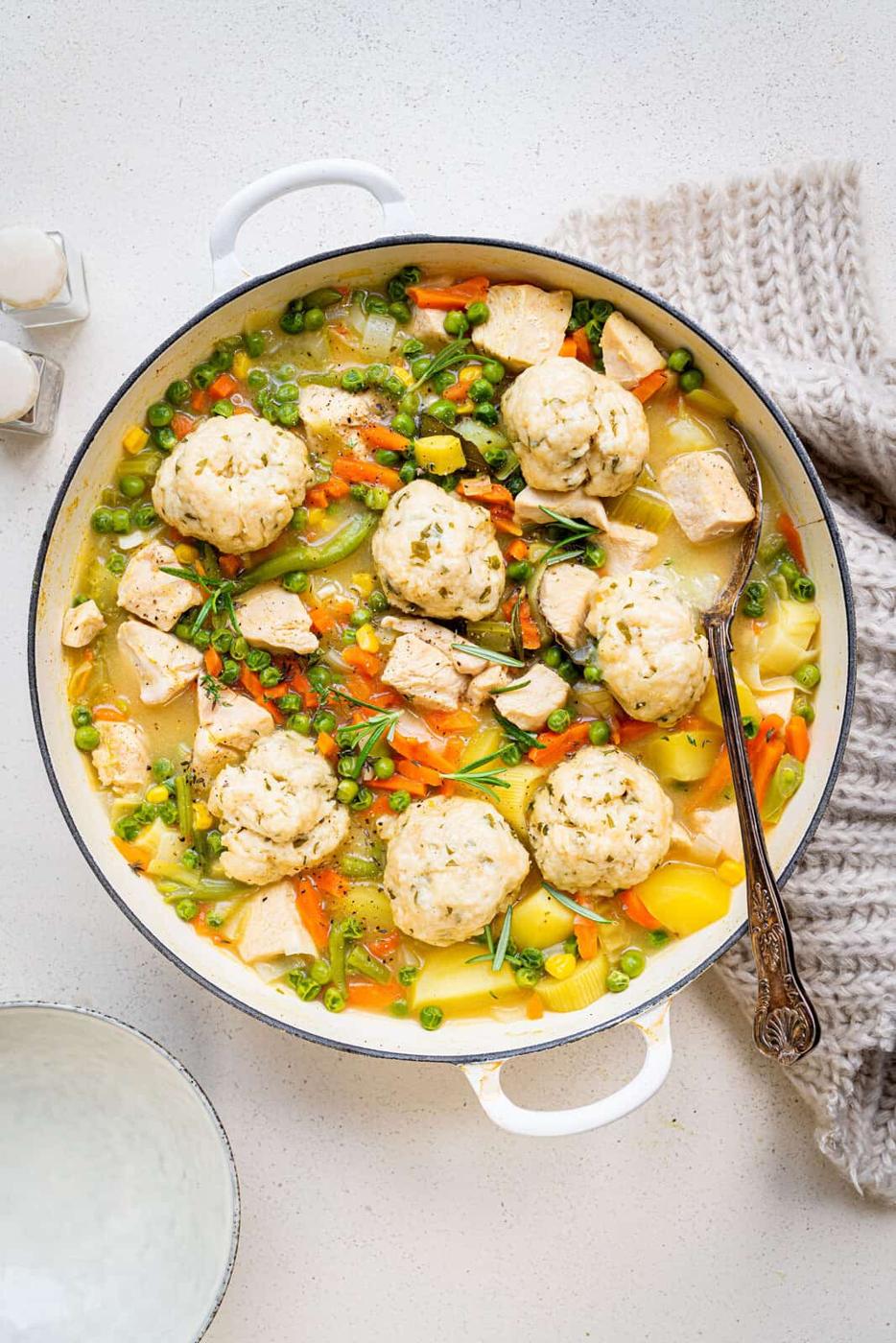 Healthy Chicken And Dumplings
