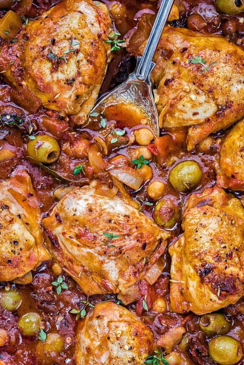Chicken, Chorizo and Chickpea Stew