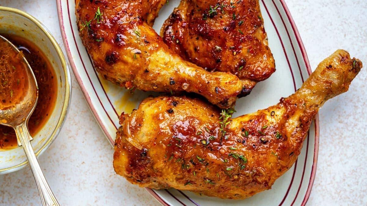 Baked Chicken Leg Quarters (Chicken Marylands)
