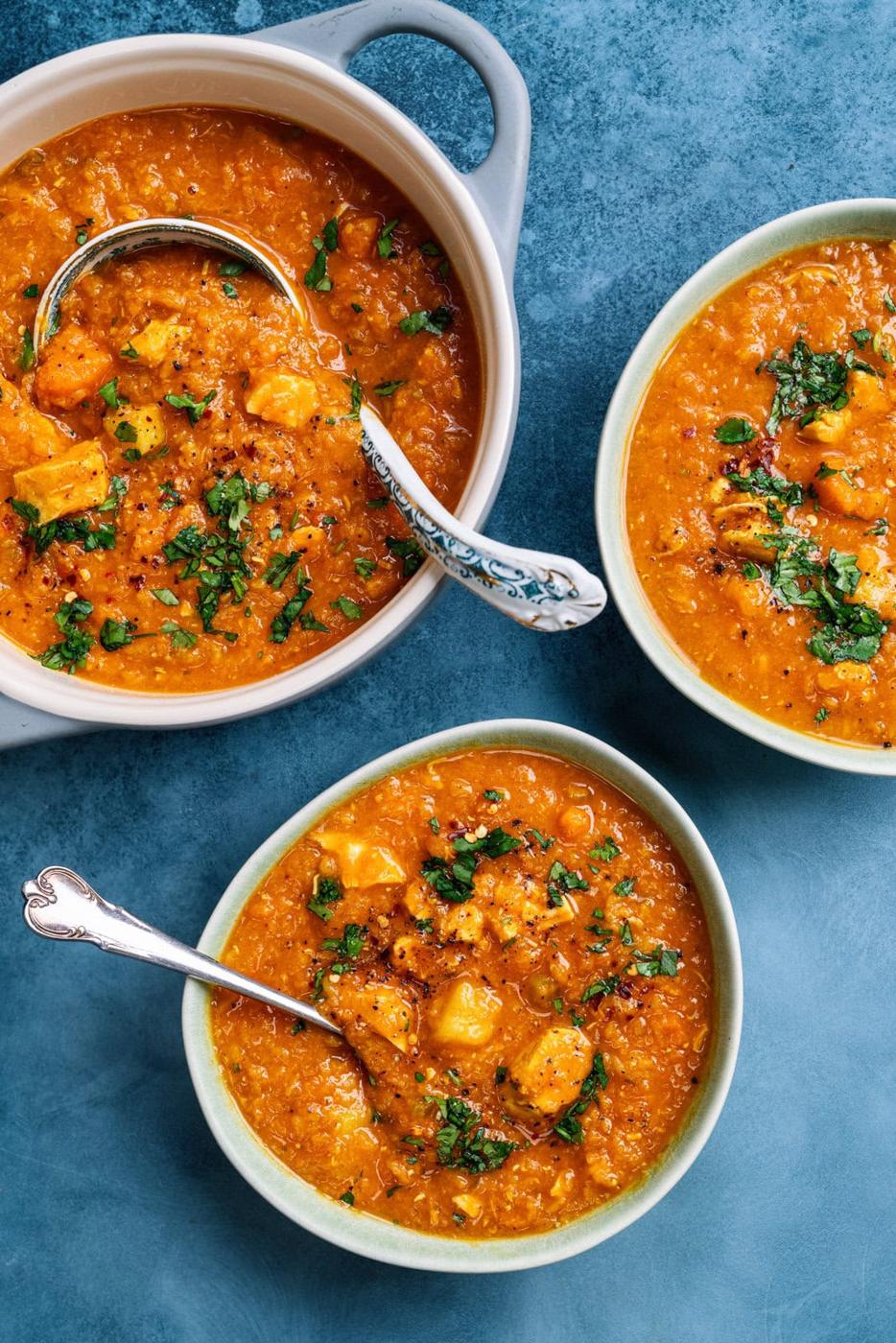 Nourishing Chicken Lentil Soup