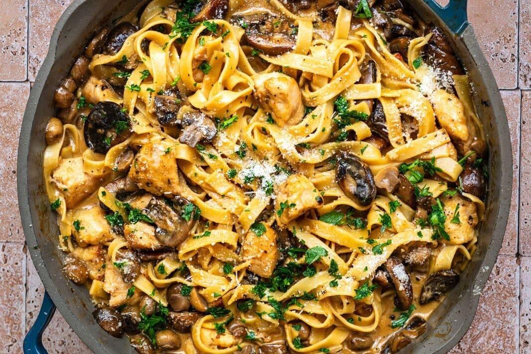 Chicken Marsala Pasta