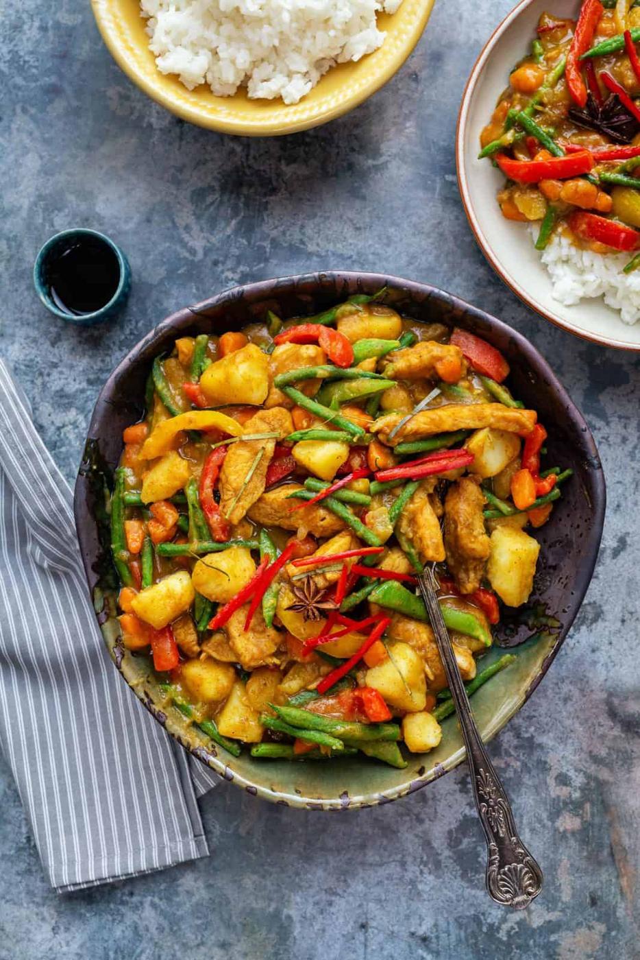 Chinese Chicken Curry | Slimming Friendly