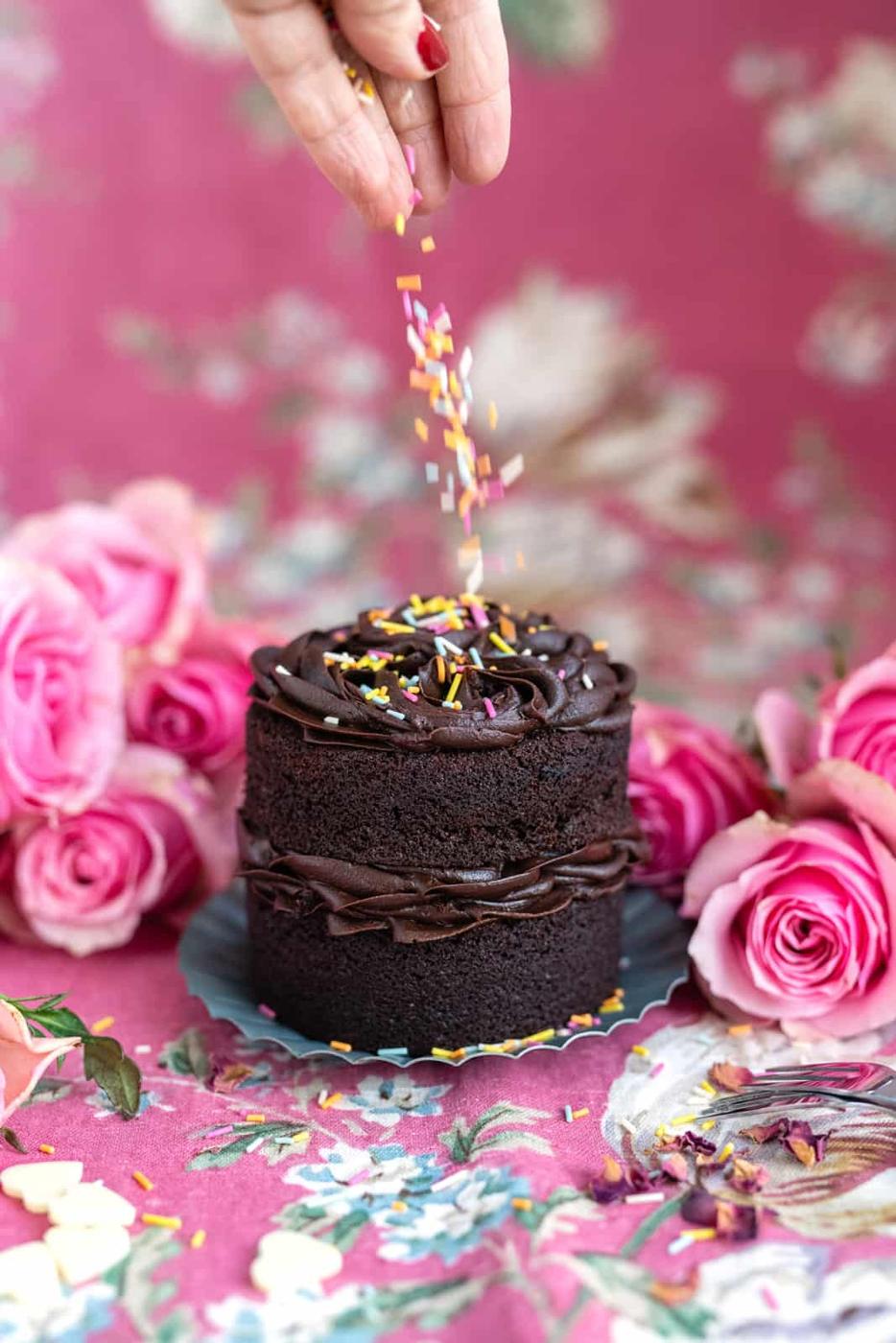 Delicious Chocolate Cake For Two