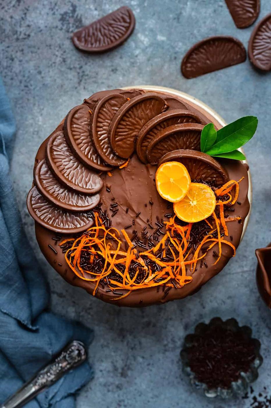Chocolate Orange Cheesecake