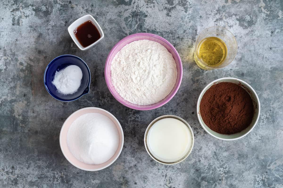 Black Forest Cake Ingredients