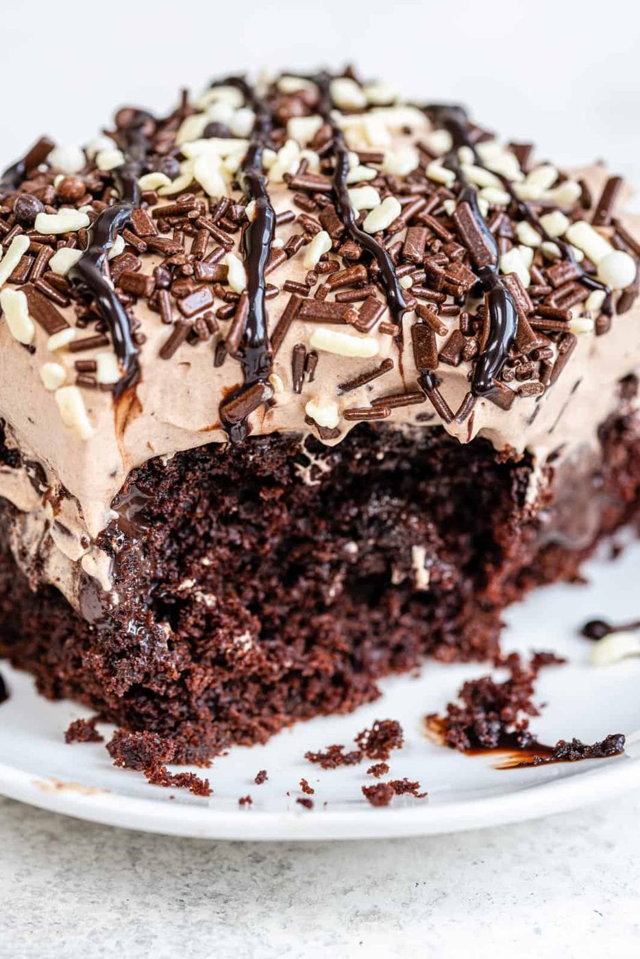 Chocolate Poke Cake