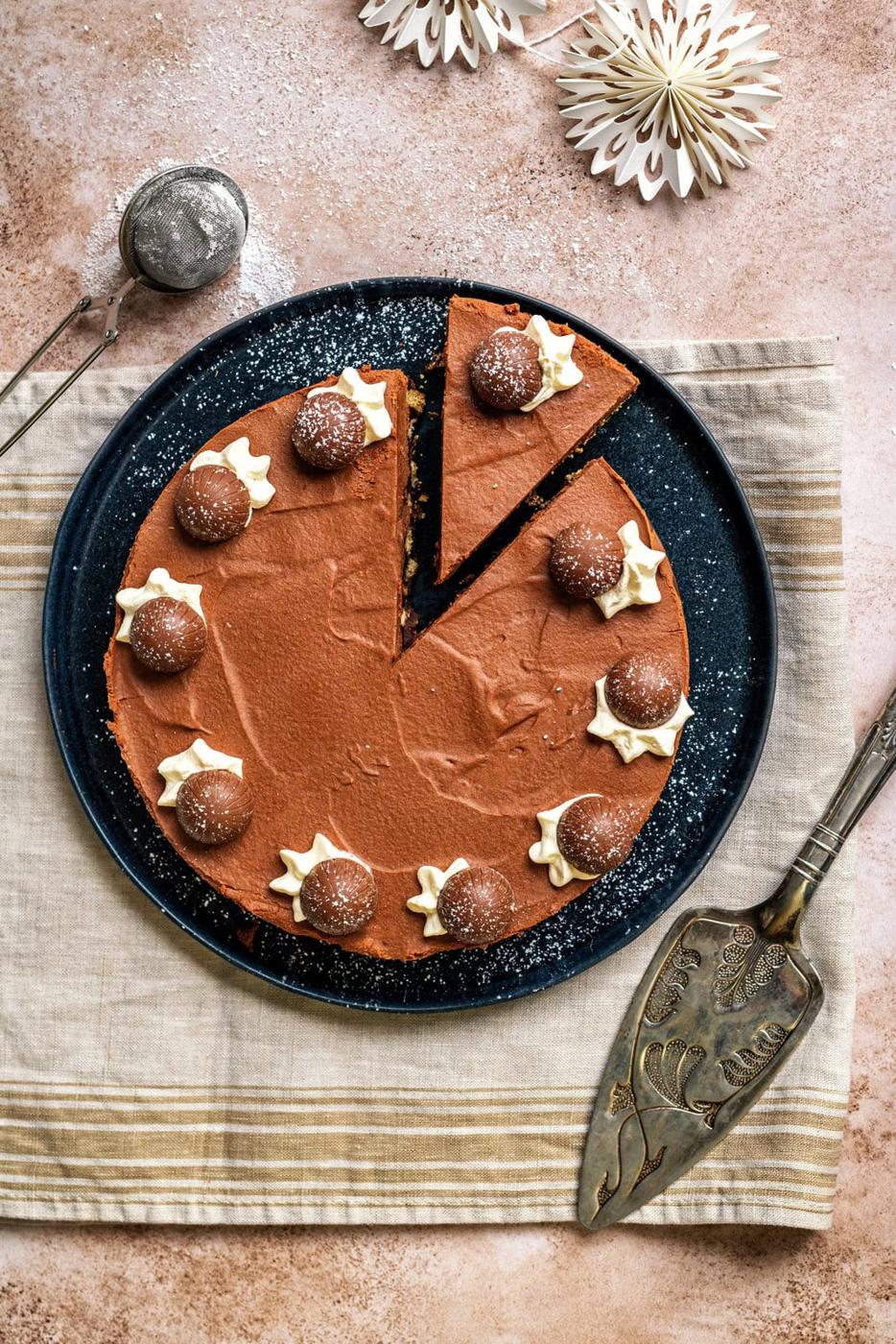 Mary Berry Chocolate Truffle Tart (No Bake)