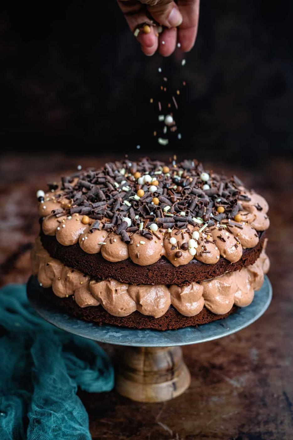 Chocolate Victoria Sponge Cake